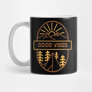 Black Good Vibes Mug